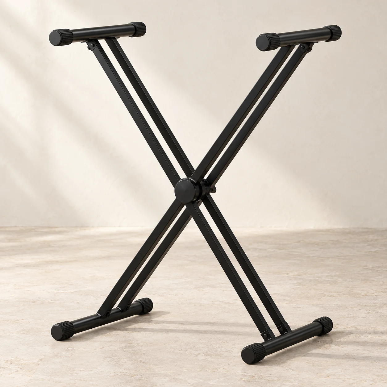 Crossbar keyboard stand